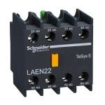 Schneider Electric Дополнительный контактный блок TesysE 2НО+2НЗ ( арт. LAEN22) в Магнитогорске фото