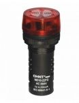 CHINT Сигнализатор звуковой ND16-22FS Φ22 мм красный LED АС/DC24В (арт. 593202) в Магнитогорске фото
